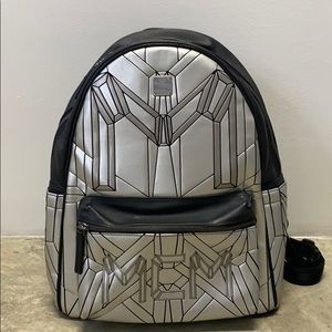 MCM Quilted Embossed Bionic back pack
